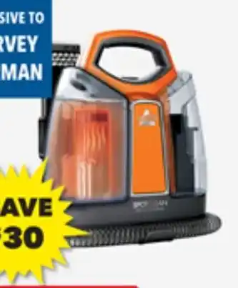 Harvey Norman Bissell 'SpotClean Professional' Carpet and Upholstery Cleaner. offer