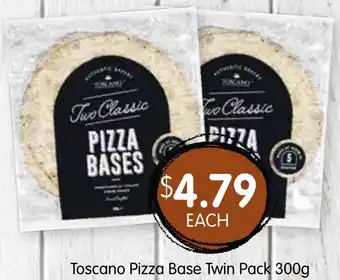 Spudshed Toscano Pizza Base Twin Pack 300g offer