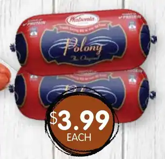 Watsonia Polony Roll 500g
