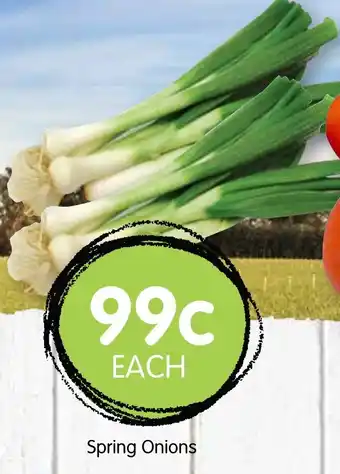Spudshed Spring Onions offer