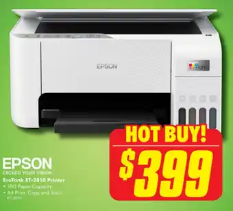 The Good Guys EcoTank ET-2810 Printer offer