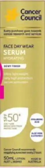 Cancer Council FACE DAY WEAR SERUM