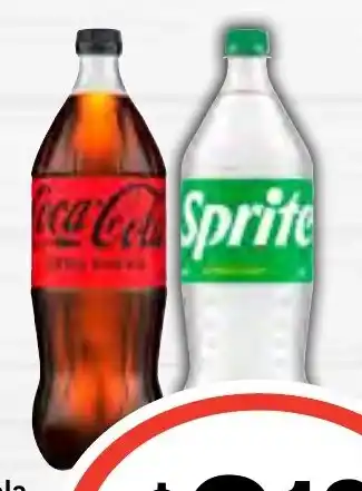 IGA Coca-Cola, Sprite, Fanta or Mount Franklin 1.25 Litre Selected Varieties offer