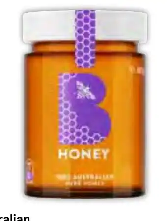 IGA B Honey 100% Australian Pure Honey 450g offer