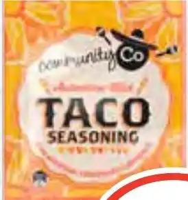 IGA Community Co Taco Seasoning offer