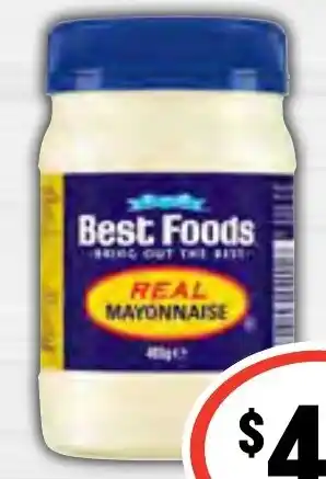 IGA Best Foods Real Mayonnaise offer