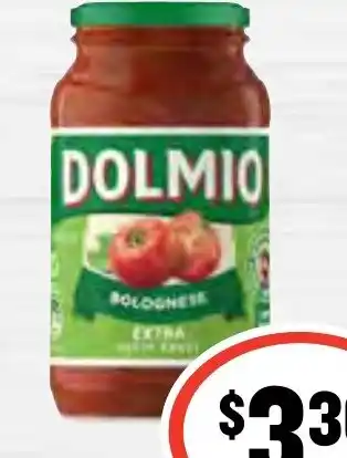 IGA Dolmio Pasta Sauce offer