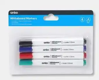 Kmart Whiteboard Markers offer