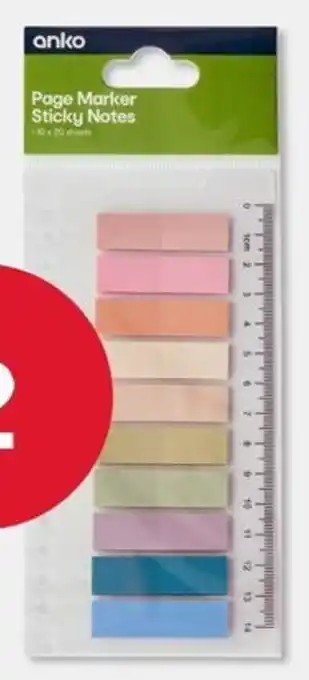 Page Marker Sticky Notes