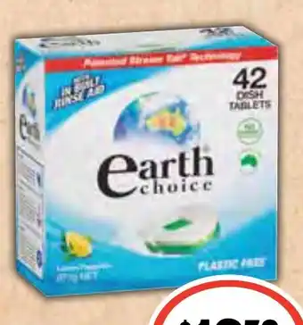 IGA Earth Choice Dishwashing Tablets 42 Pack offer