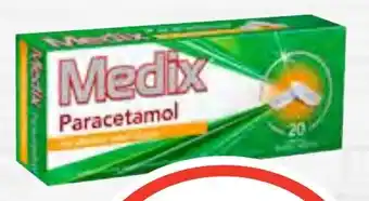 IGA Medix Paracetamol Capsule Shaped Tablets 20 Pack offer