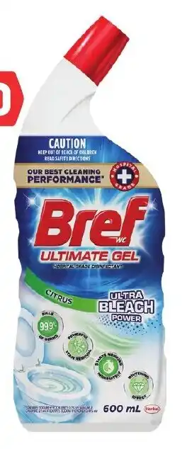 Foodland Bref Toilet Cleaner Gel 600-700ml or Toilet Blocks 50g offer