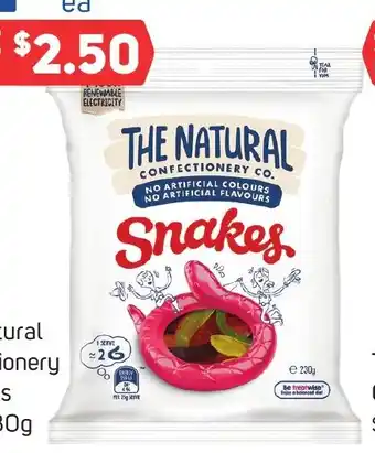 Foodland The Natural Confectionery Co. Bags 200-230g offer