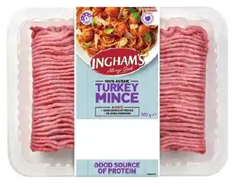 Foodland Ingham's Australian Turkey Mince 500g offer