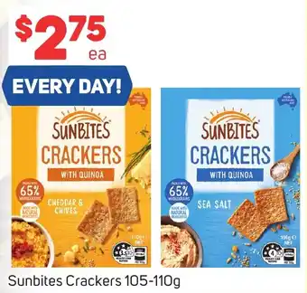 Foodland Sunbites Crackers 105-110g offer