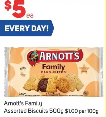 Foodland Arnott's Family Assorted Biscuits 500g offer