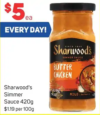 Foodland Sharwood's Simmer Sauce 420g offer