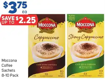 Foodland Moccona Coffee Sachets 8-10 Pack offer