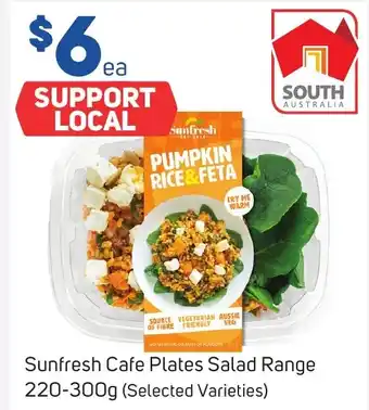 Sunfresh Cafe Plates Salad Range 220-300g (Selected Varieties)