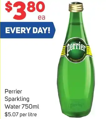 Foodland Perrier Sparkling Water 750ml offer