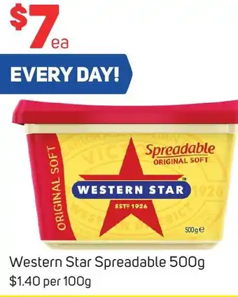 Western Star Spreadable 500g