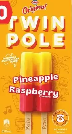 Foodland Peters Twin Pole Multipack offer