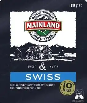 Foodland Mainland Cheese Sliced offer