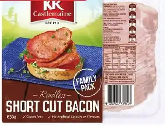 Foodland KR Castlemaine Short Cut Bacon offer