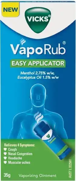 Woolworths Vicks Vaporub No Touch Applicator 35gu2020 offer