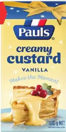 Foodland Pauls Custard 600g offer