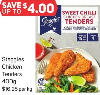 Foodland Steggles Chicken Tenders offer