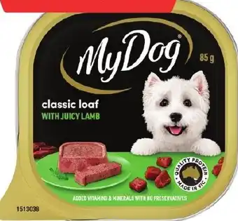 Foodland My Dog Tray 100g offer