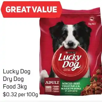 Foodland Lucky Dog Dry Dog Food 3kg offer