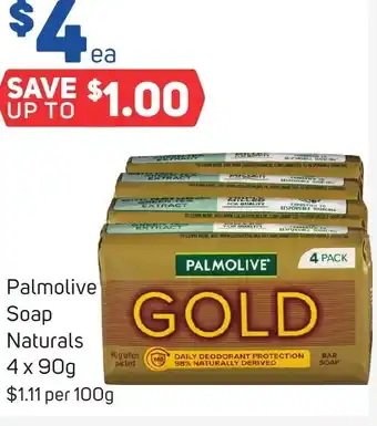 Foodland Palmolive Soap Naturals offer