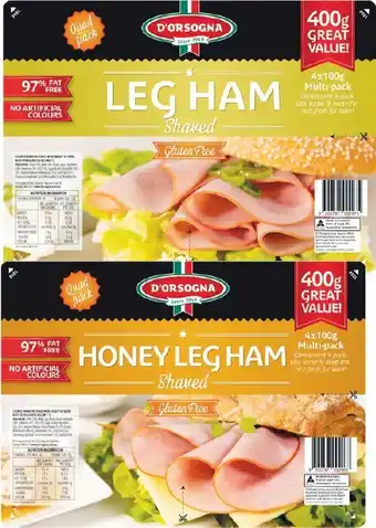 Woolworths Du2019Orsogna Shaved Meat Varieties 320-400g u2013 From the Fridge offer