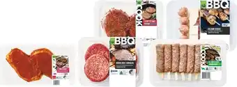 Woolworths Woolworths BBQ Burgers, Kebabs, Meatballs or COOK Marinated Beef, Lamb or Pork Steaks 240-500g# offer