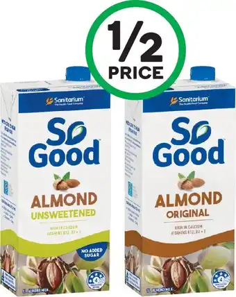 Sanitarium So Good Almond Long Life Milk 1 Litre