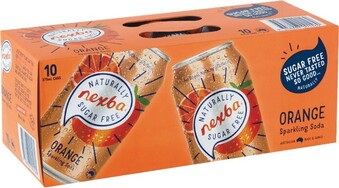 Woolworths Nexba Soda 10 x 375ml offer