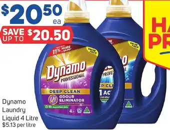 Dynamo Laundry Liquid 4 Litre