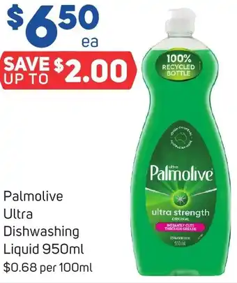 Foodland Palmolive Ultra Dishwashing Liquid 950ml offer