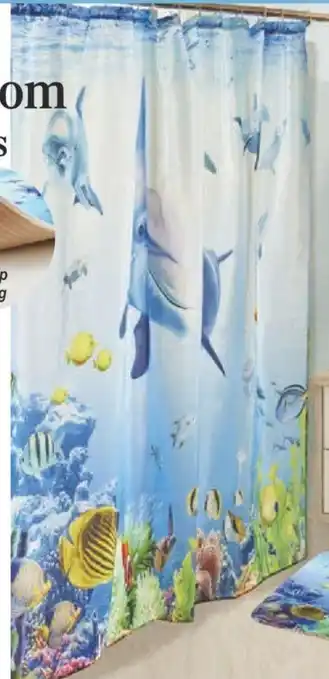 Dolphin Shower Curtain