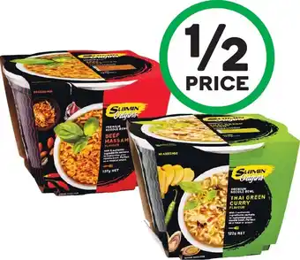 Woolworths Suimin Origin Bowls 110-137g offer