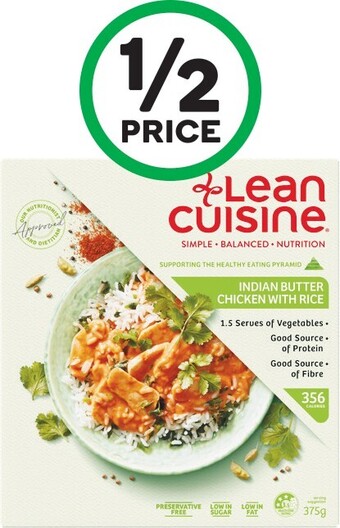 Lean Cuisine Meals Range 375g