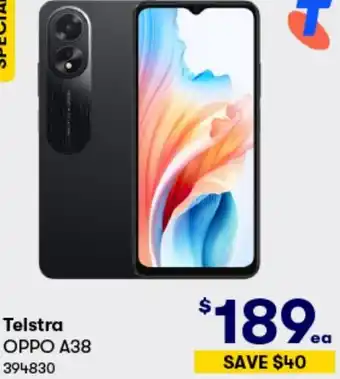 BIG W Telstra OPPO A38 offer