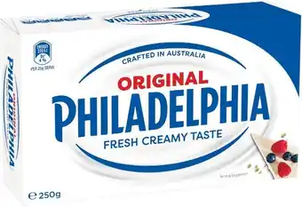 Philadelphia Cream Cheese Original Block 250g u2013 From the Fridge