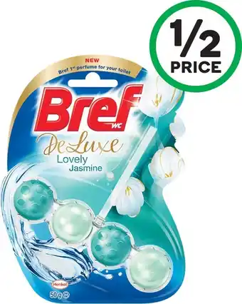 Woolworths Bref Deluxe, Bref Blue Active or Bref Scent Switch 50g offer