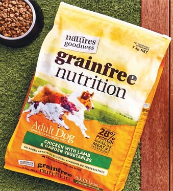 Woolworths Natures Goodness Dry Dog Food 7 kg offer