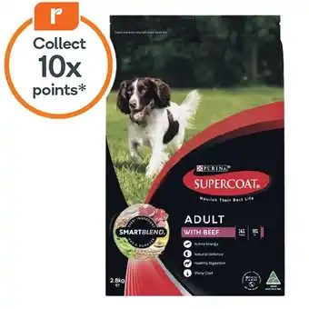 Woolworths Supercoat dry dog food 2.6-2.8 kg offer