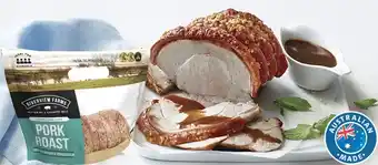 Coles Riverview farms australian hot roast pork offer