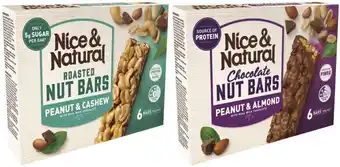 Coles Nice & natural nut bars 180g-192g offer